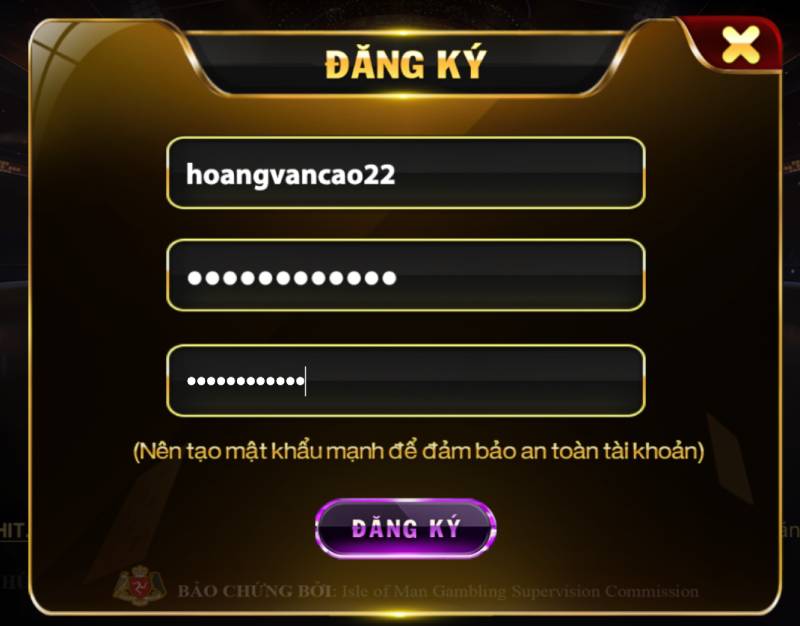 HitClub | Hit.Club: Cổng Game Bài, Tài Xỉu, Nổ Hũ Số 1 13 Nhập Thông Tin Đăng ký Hitclub