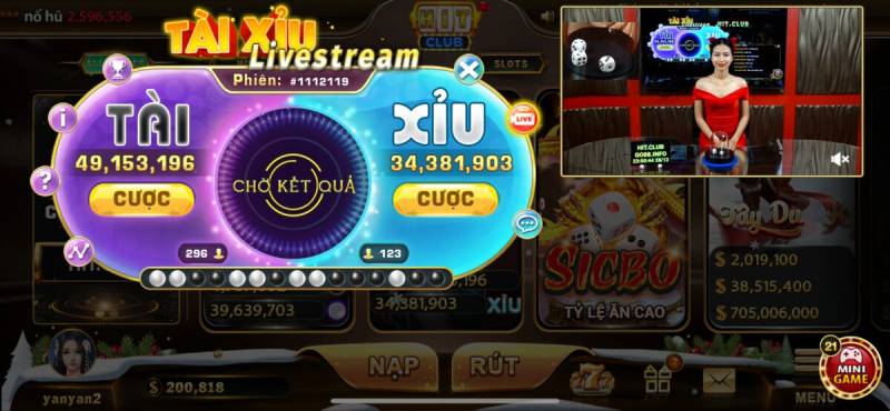 HitClub | Hit.Club: Cổng Game Bài, Tài Xỉu, Nổ Hũ Số 1 8 Tài Xỉu (Dice Game)